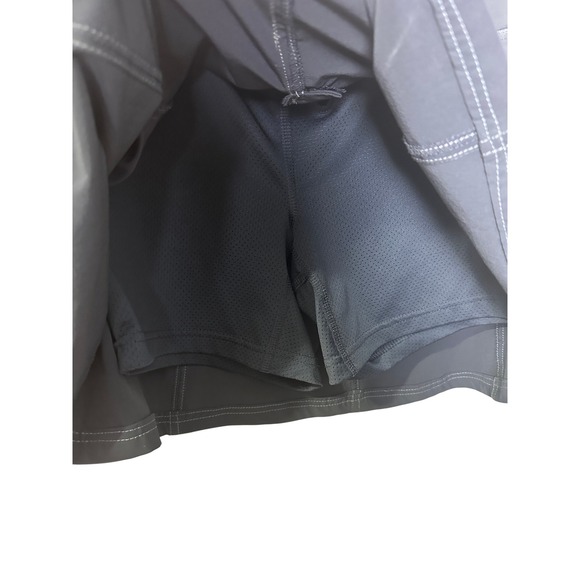 Title Nine Nimbelene Skirt with Shorts Athletic Activewear Pockets Gray Size 4 - Picture 2 of 8